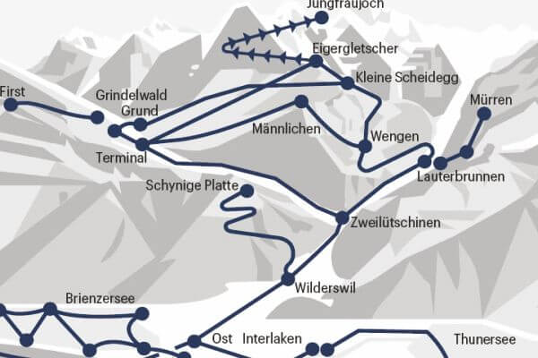 Jungfraujoch Travel Pass (without Jungfraujoch Excursions)