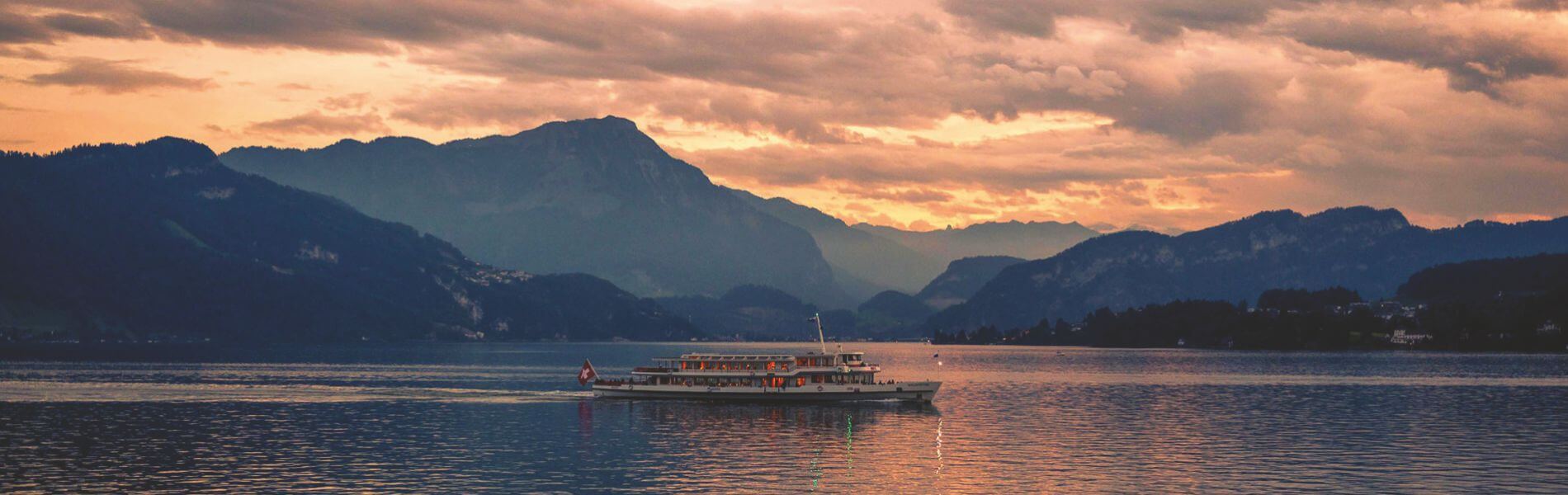 Lake Lucerne Gourmet Cruise - Lunch or Dinner